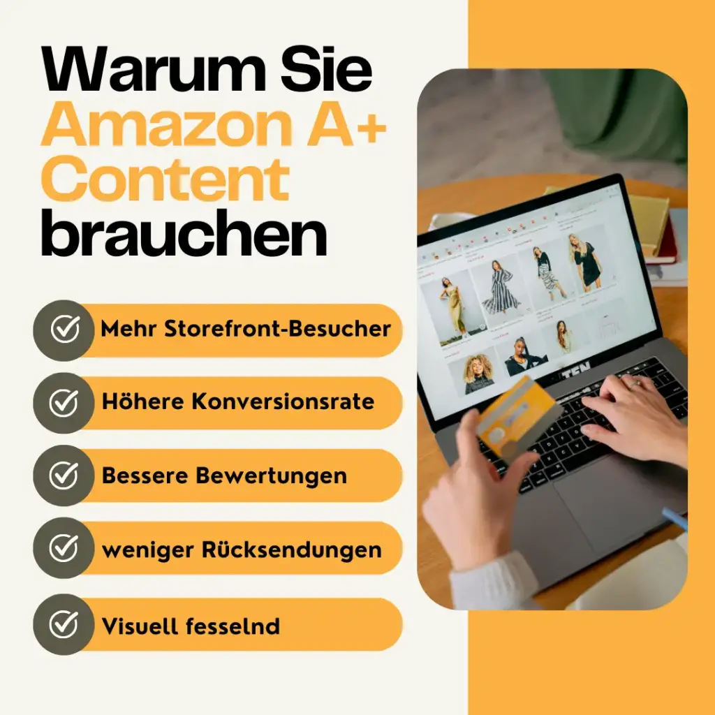 Warum Sie Amazon A+ Content brauchen