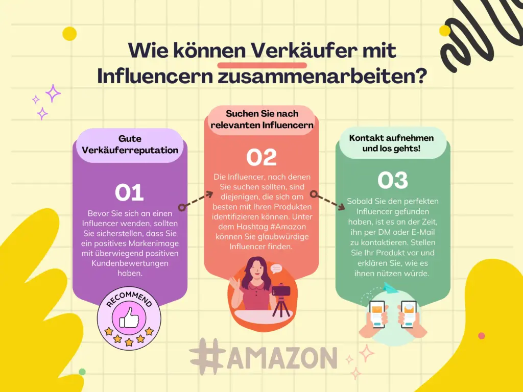 Wie können Verkäufer mit Influencern zusammenarbeiten