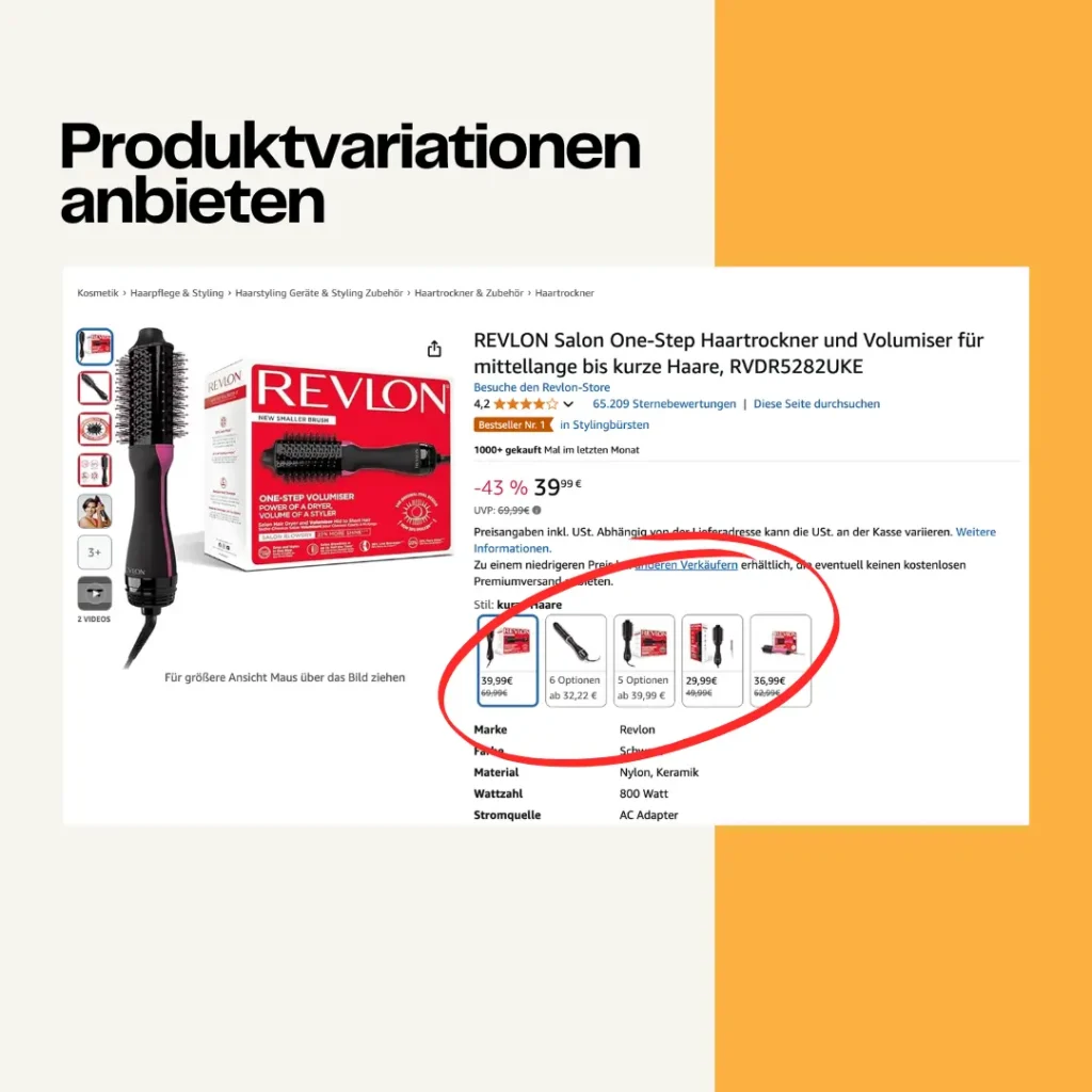 Produktvariationen
